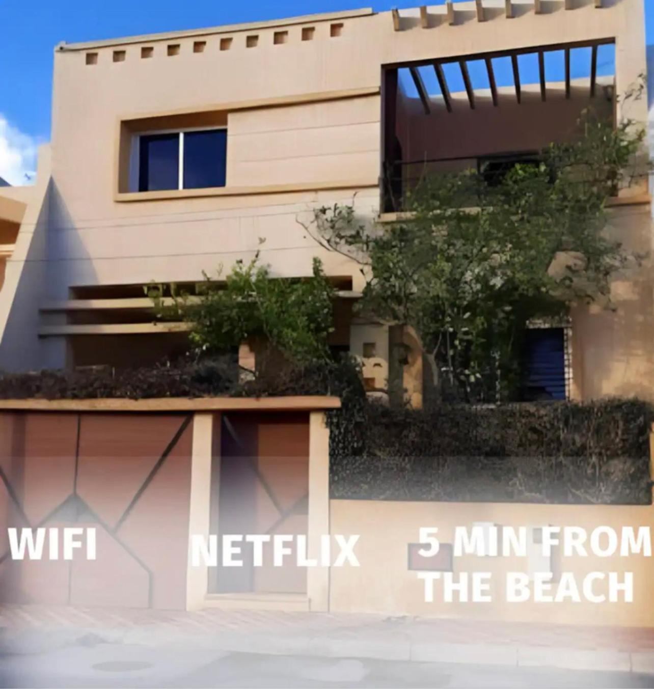 Villa Jaccuzi Face A L'Ocean - Agadir Beach City Dış mekan fotoğraf