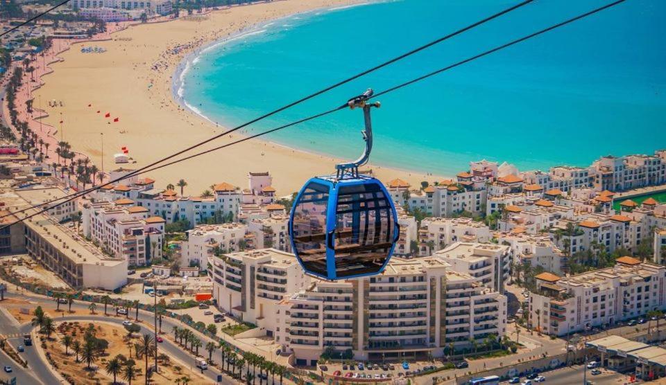 Villa Jaccuzi Face A L'Ocean - Agadir Beach City Dış mekan fotoğraf